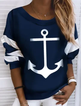 Long Sleeve Crew Neck Sweatshirts