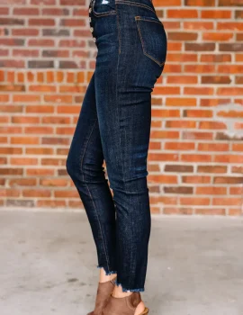 KanCan: Going Up Ultra Dark Wash High Waist Skinny Jeans