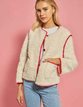 Premium Faux Shearling Jacket