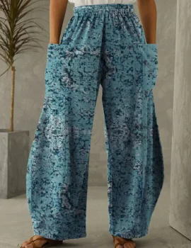 Women’s Mandala Print Loose Pants