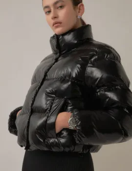 Cropped Puffer Jacket