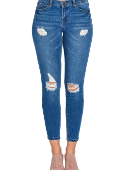 DP9967 Distressed Denim Jeans