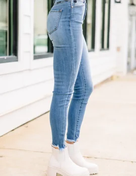 KanCan: Going Up Medium Wash High Waist Skinny Jeans