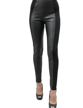 PP90 Ci Sono Ponte Leather Leggings