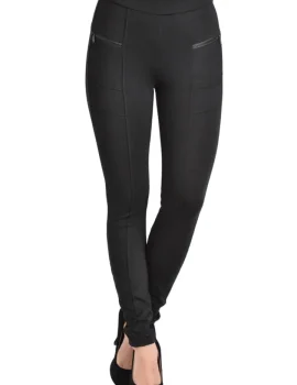 P9328X Plus Size Ci Sono Leggings W/ Accent Stitching